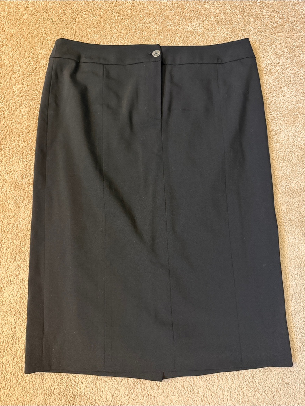 Dior Black Pencil Skirt - Tailored Classic US 4